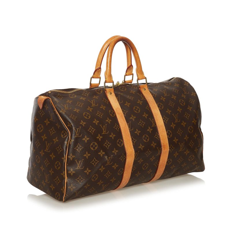 Louis Vuitton Monogram Keepall 45 (SHG-34931) - Barde - Image 2