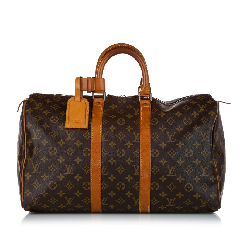 Louis Vuitton Monogram Keepall 45 (SHG-36621) - Barde