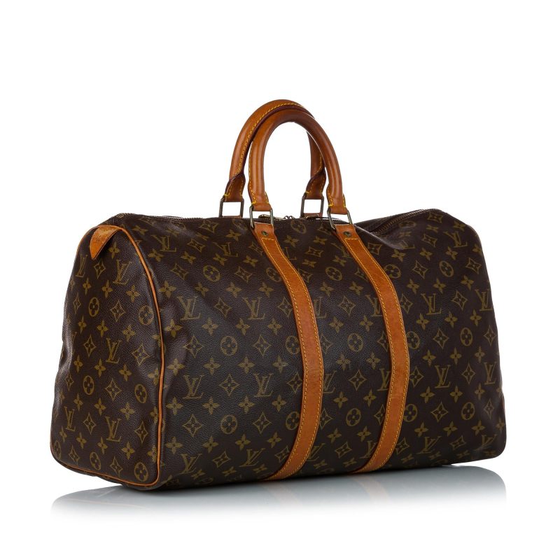 Louis Vuitton Monogram Keepall 45 (SHG-36621) - Barde - Image 2
