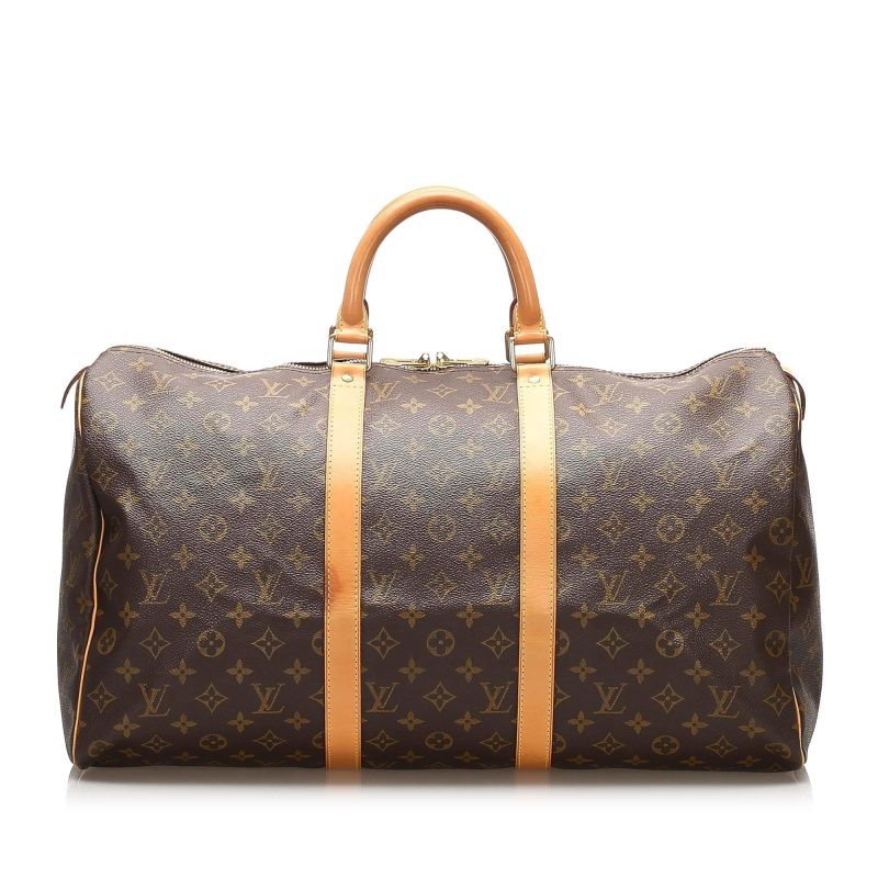 Louis Vuitton Monogram Keepall 50 (SHG-22727) - Barde