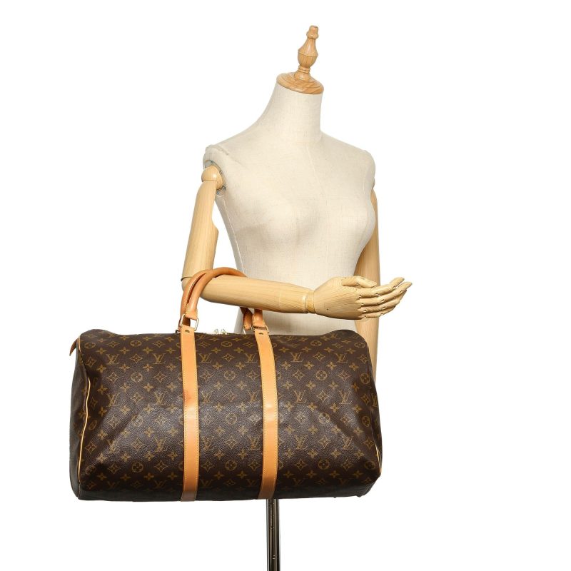 Louis Vuitton Monogram Keepall 50 (SHG-22727) - Barde - Image 5