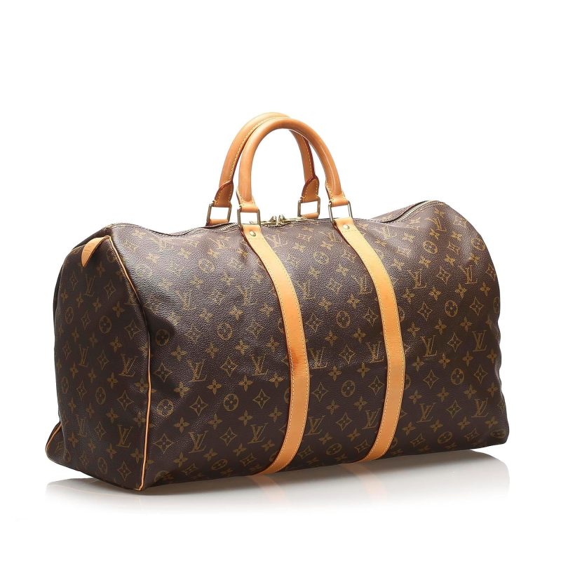 Louis Vuitton Monogram Keepall 50 (SHG-22727) - Barde - Image 2