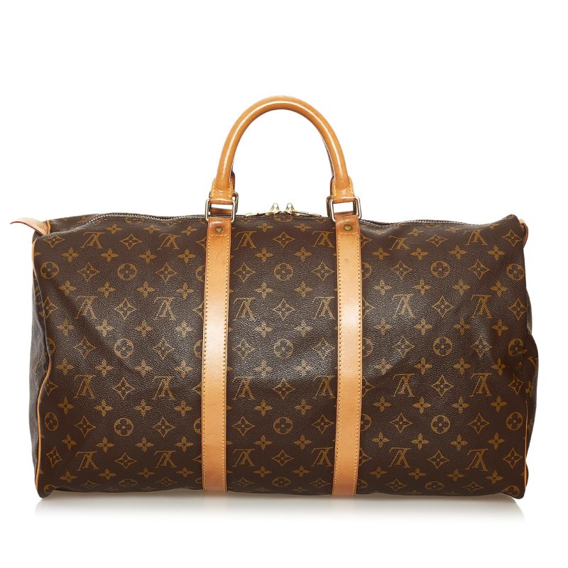 Louis Vuitton Monogram Keepall 50 (SHG-35115) - Barde - Image 3