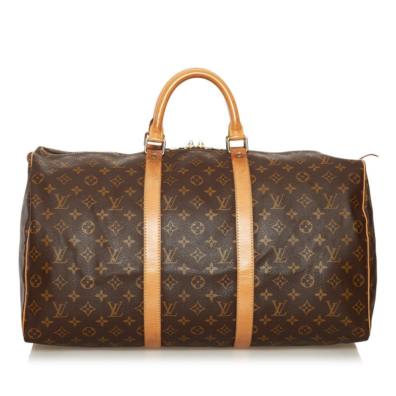 Louis Vuitton Monogram Keepall 50 (SHG-35115) - Barde