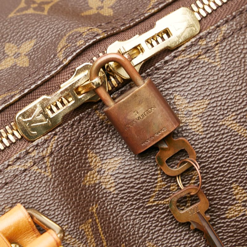 Louis Vuitton Monogram Keepall 50 (SHG-35806) - Barde - Image 9