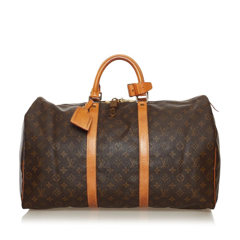Louis Vuitton Monogram Keepall 50 (SHG-35806) - Barde