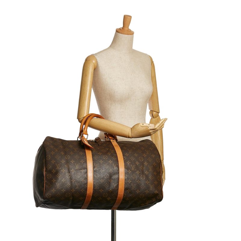 Louis Vuitton Monogram Keepall 50 (SHG-35806) - Barde - Image 5