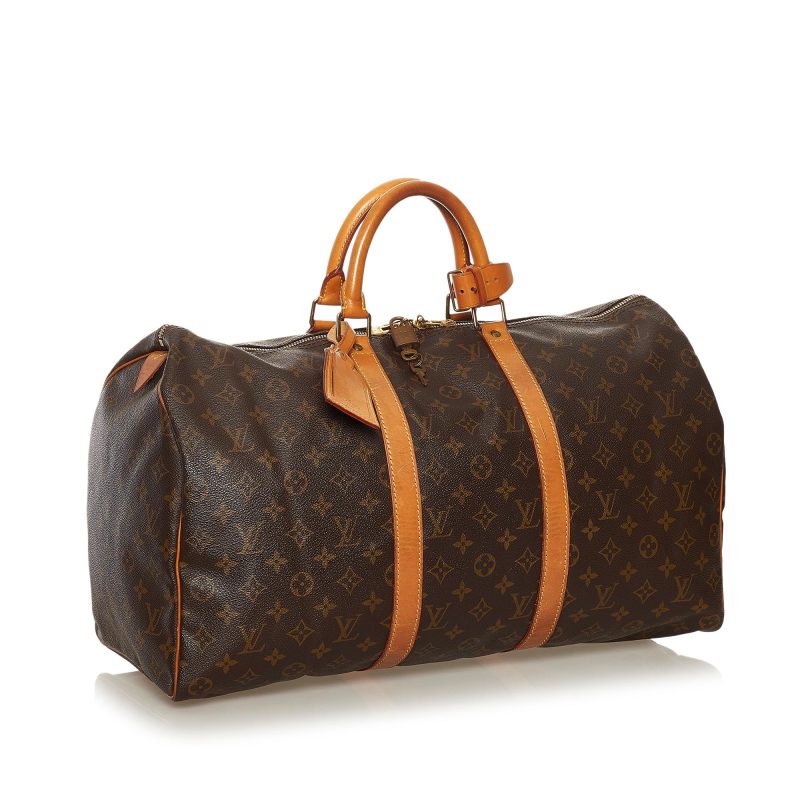Louis Vuitton Monogram Keepall 50 (SHG-35806) - Barde - Image 2