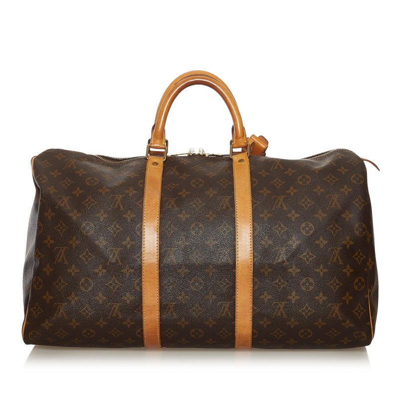 Louis Vuitton Monogram Keepall 50 (SHG-36324) - Barde - Image 3