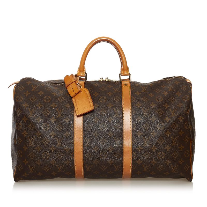 Louis Vuitton Monogram Keepall 50 (SHG-36324) - Barde