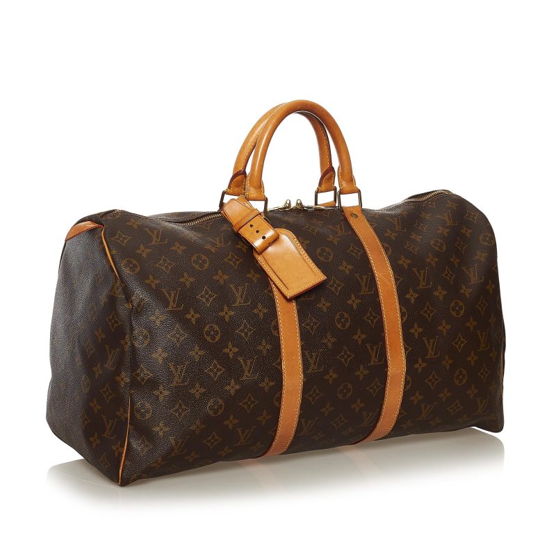 Louis Vuitton Monogram Keepall 50 (SHG-36324) - Barde - Image 2