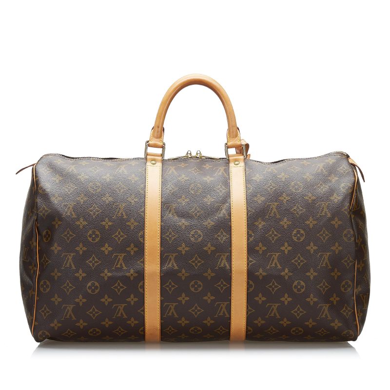 Louis Vuitton Monogram Keepall 50 (SHG-36945) - Barde - Image 3