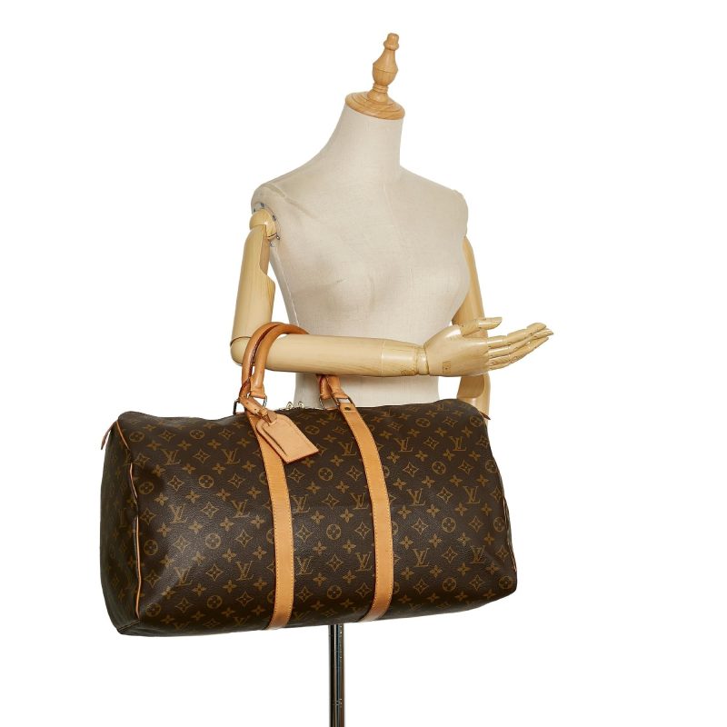 Louis Vuitton Monogram Keepall 50 (SHG-36945) - Barde - Image 5