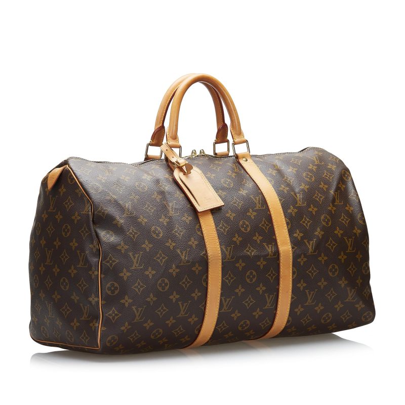 Louis Vuitton Monogram Keepall 50 (SHG-36945) - Barde - Image 2