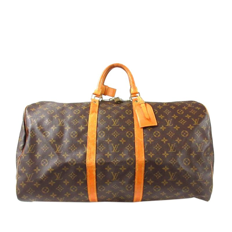 Louis Vuitton Monogram Keepall 55 (SHG-35770) - Barde