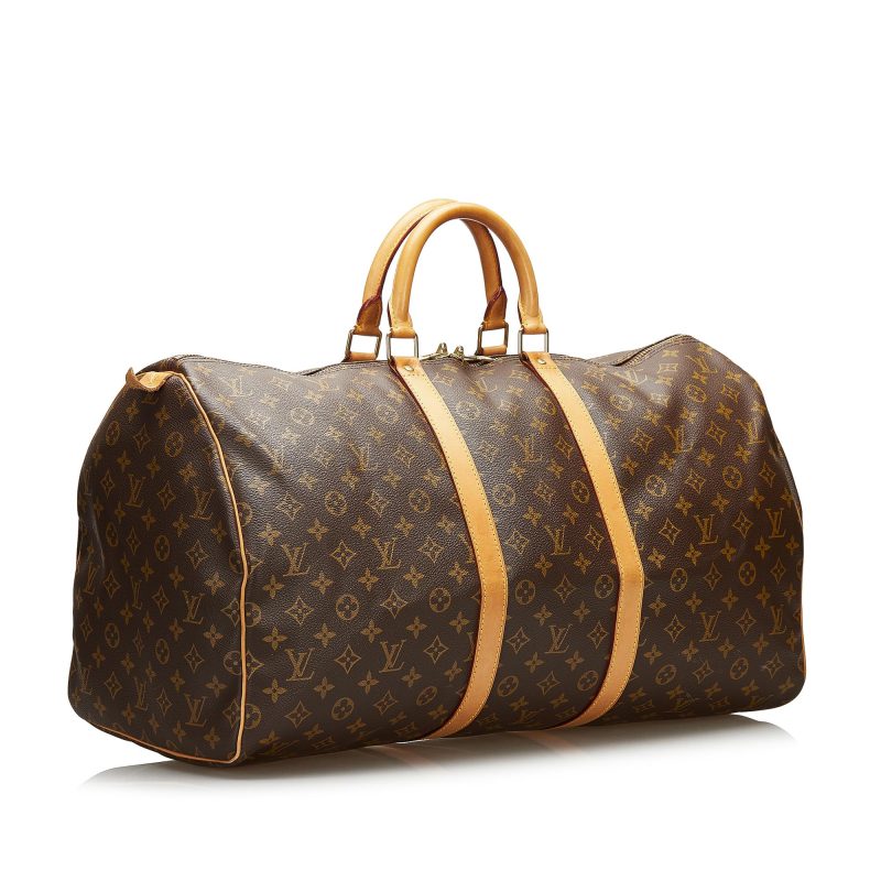 Louis Vuitton Monogram Keepall 55 (SHG-36003) - Barde - Image 2