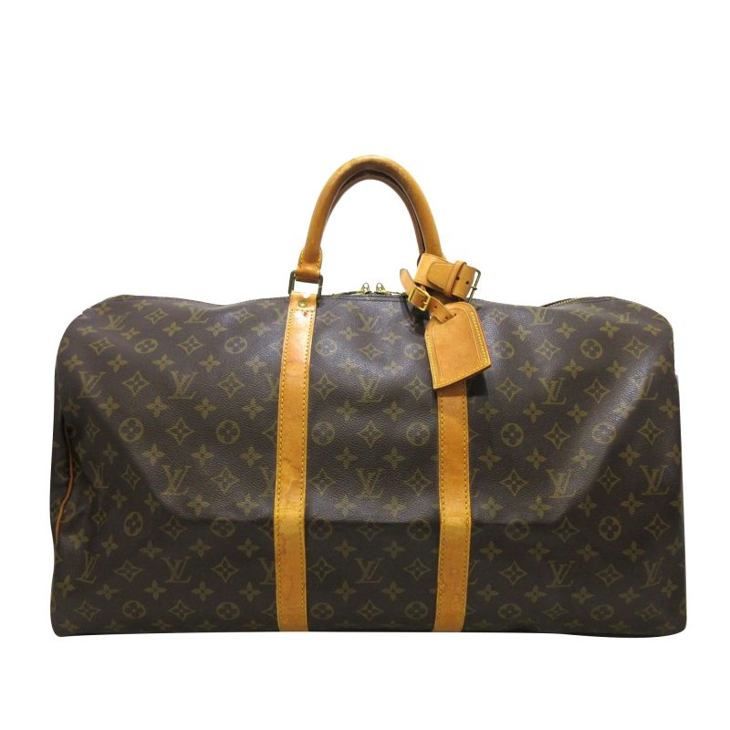 Louis Vuitton Monogram Keepall 55 (SHG-36260) - Barde