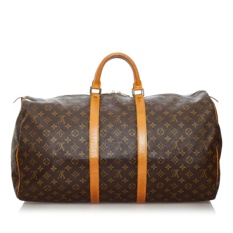 Louis Vuitton Monogram Keepall 55 (SHG-36328) - Barde - Image 3