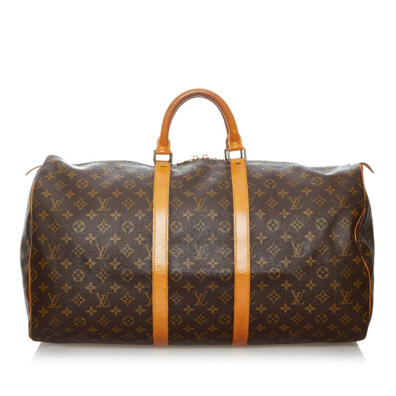 Louis Vuitton Monogram Keepall 55 (SHG-36328) - Barde