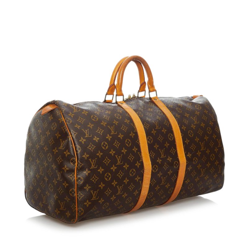 Louis Vuitton Monogram Keepall 55 (SHG-36328) - Barde - Image 2