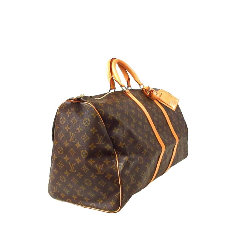 Louis Vuitton Monogram Keepall 55 (SHG-36474) - Barde - Image 2