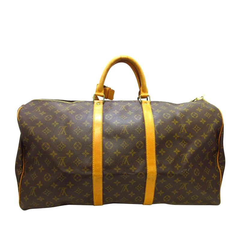 Louis Vuitton Monogram Keepall 55 (SHG-36476) - Barde - Image 3
