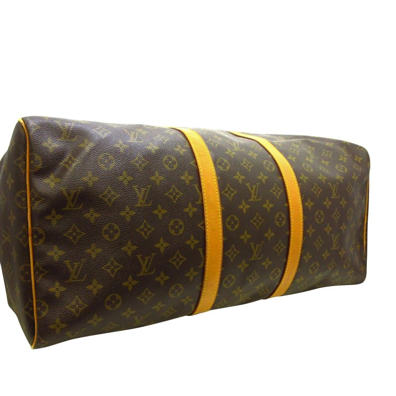 Louis Vuitton Monogram Keepall 55 (SHG-36476) - Barde - Image 4