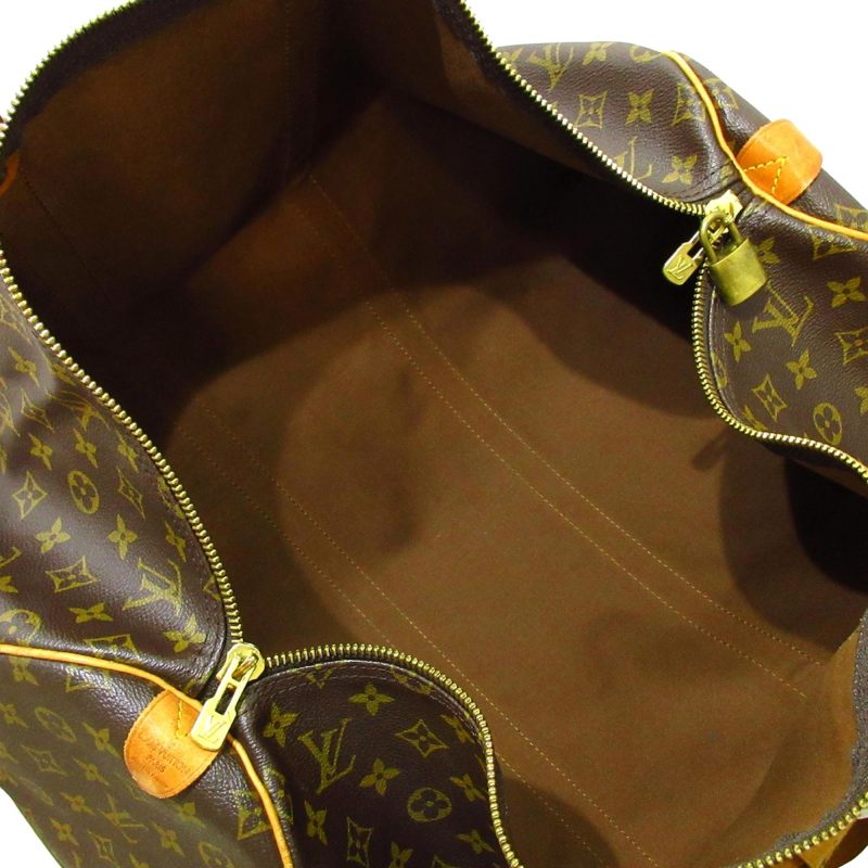 Louis Vuitton Monogram Keepall 55 (SHG-36476) - Barde - Image 6