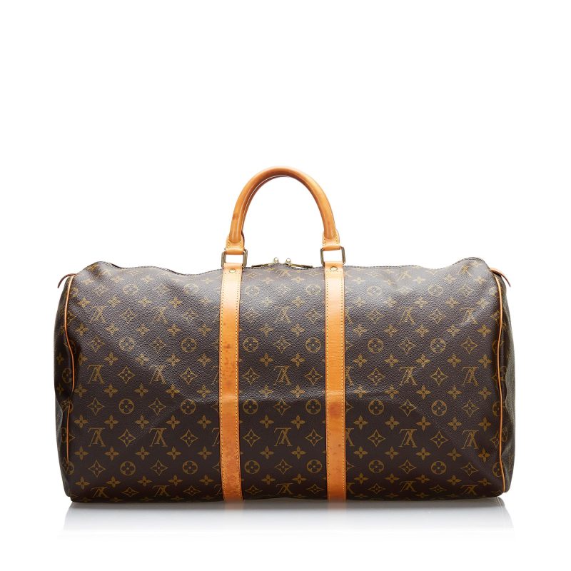 Louis Vuitton Monogram Keepall 55 (SHG-37159) - Barde - Image 3