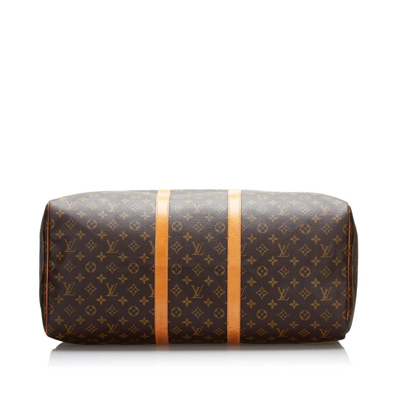 Louis Vuitton Monogram Keepall 55 (SHG-37159) - Barde - Image 4