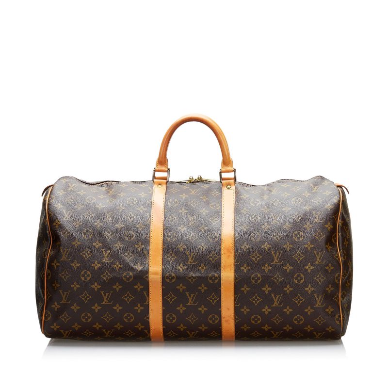Louis Vuitton Monogram Keepall 55 (SHG-37159) - Barde