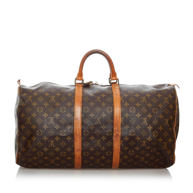 Louis Vuitton Monogram Keepall 55 (SHG-37699) - Barde - Image 3