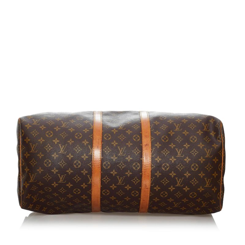 Louis Vuitton Monogram Keepall 55 (SHG-37699) - Barde - Image 4