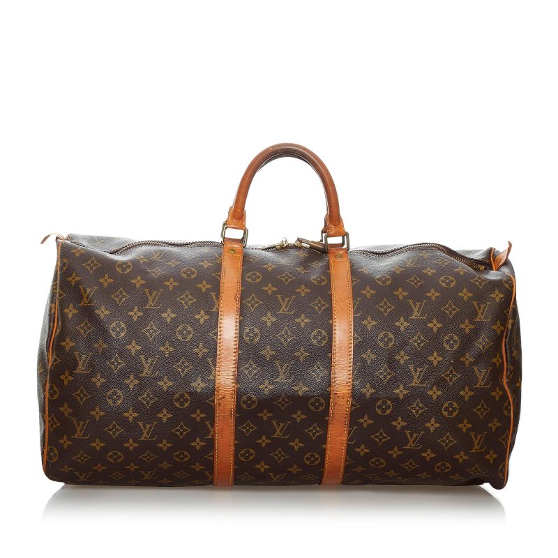 Louis Vuitton Monogram Keepall 55 (SHG-37699) - Barde