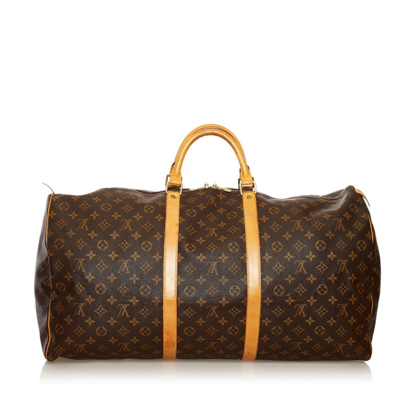 Louis Vuitton Monogram Keepall 60 (SHG-34869) - Barde - Image 3