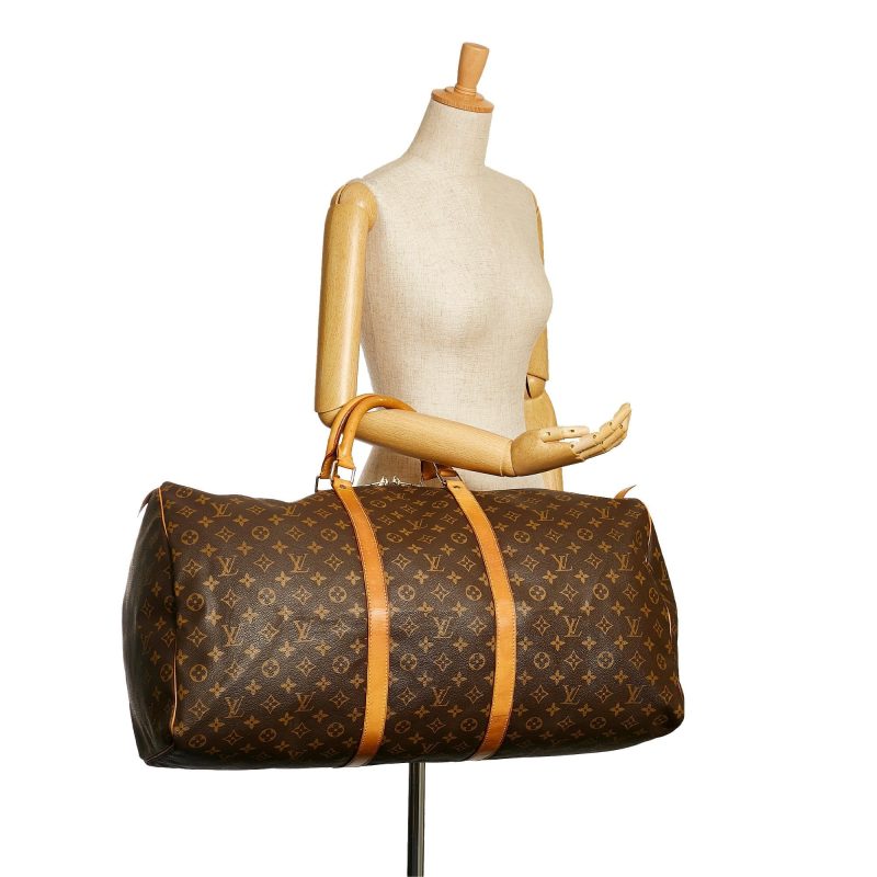 Louis Vuitton Monogram Keepall 60 (SHG-34869) - Barde - Image 5