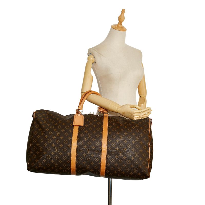 Louis Vuitton Monogram Keepall 60 (SHG-35572) - Barde - Image 5