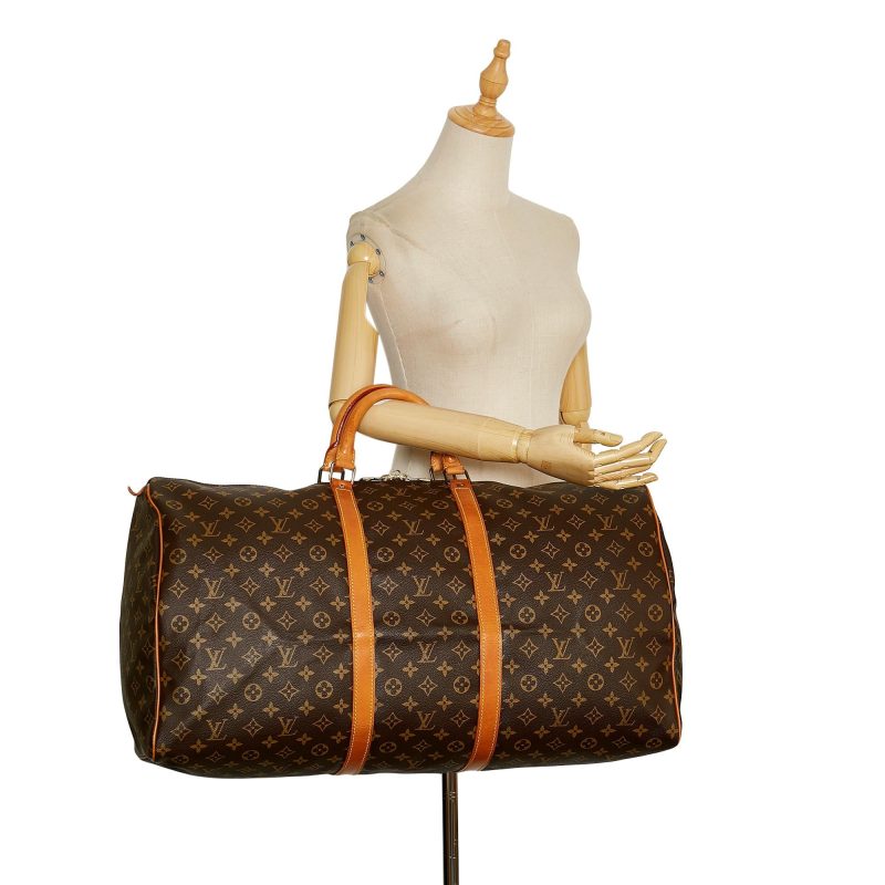 Louis Vuitton Monogram Keepall 60 (SHG-35909) - Barde - Image 5