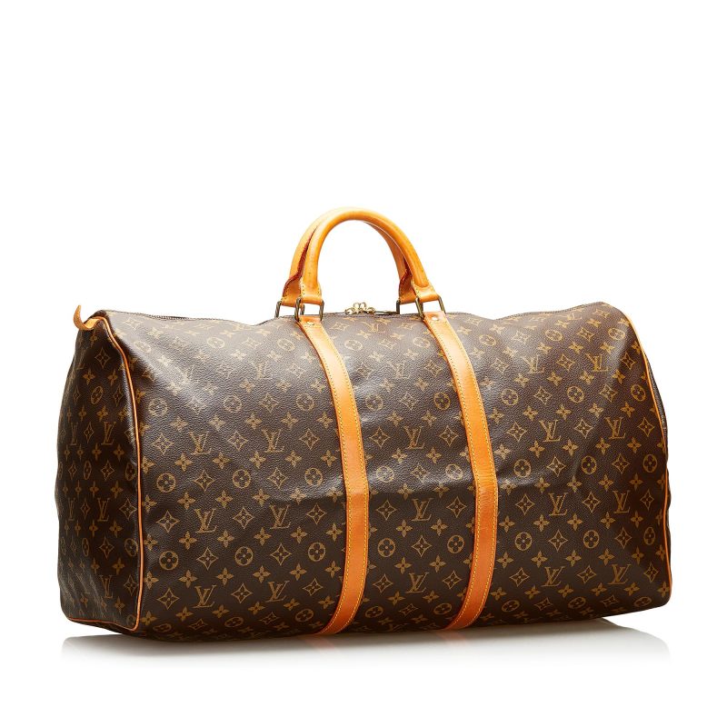 Louis Vuitton Monogram Keepall 60 (SHG-35909) - Barde - Image 2