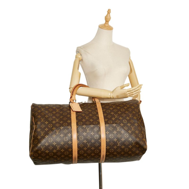 Louis Vuitton Monogram Keepall 60 (SHG-36877) - Barde - Image 5