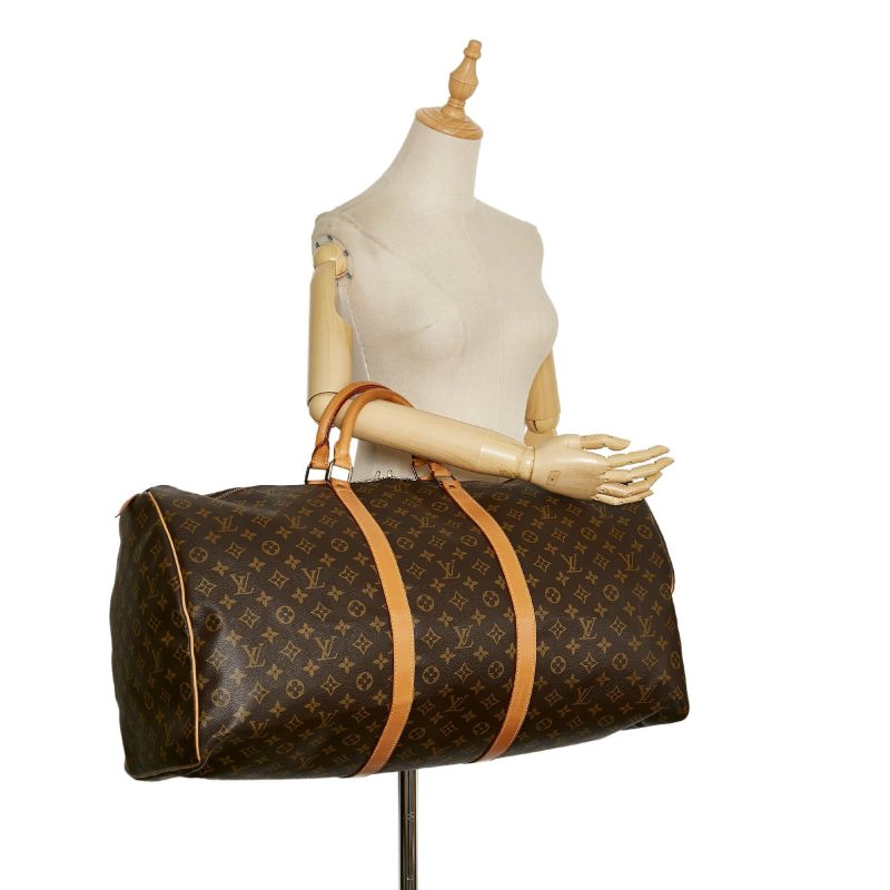Louis Vuitton Monogram Keepall 60 (SHG-36948) - Barde - Image 5