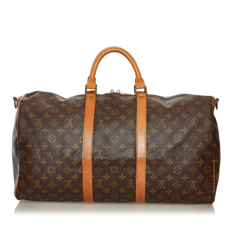Louis Vuitton Monogram Keepall Bandouliere 50 (SHG-34411) - Barde - Image 3