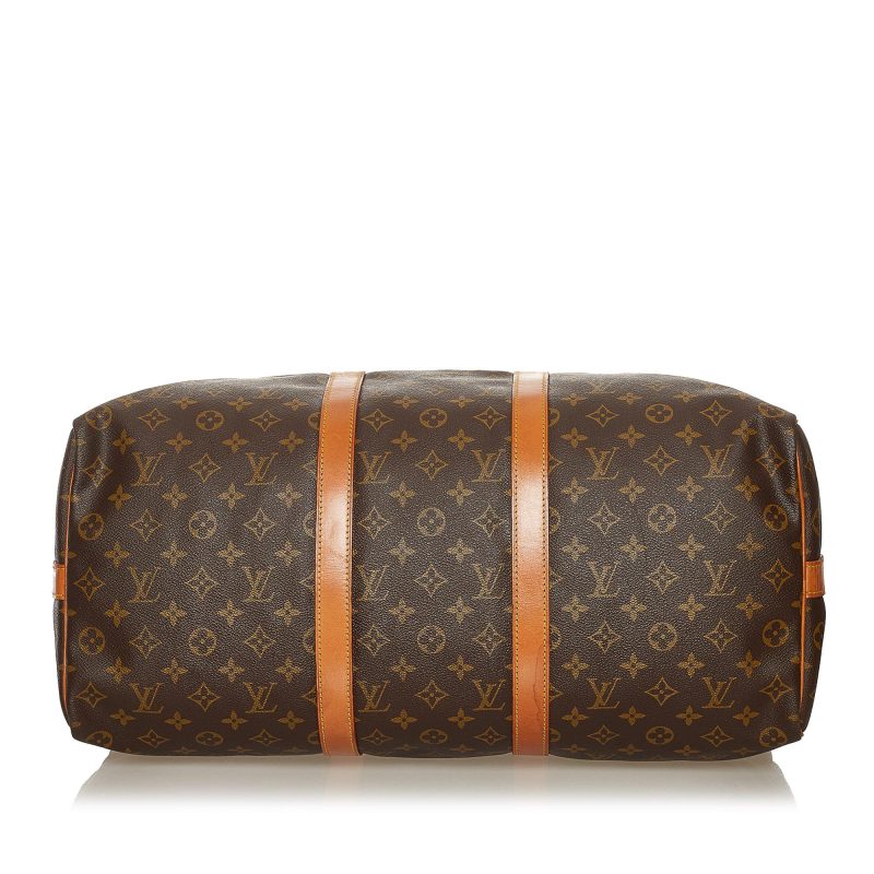 Louis Vuitton Monogram Keepall Bandouliere 50 (SHG-34411) - Barde - Image 4