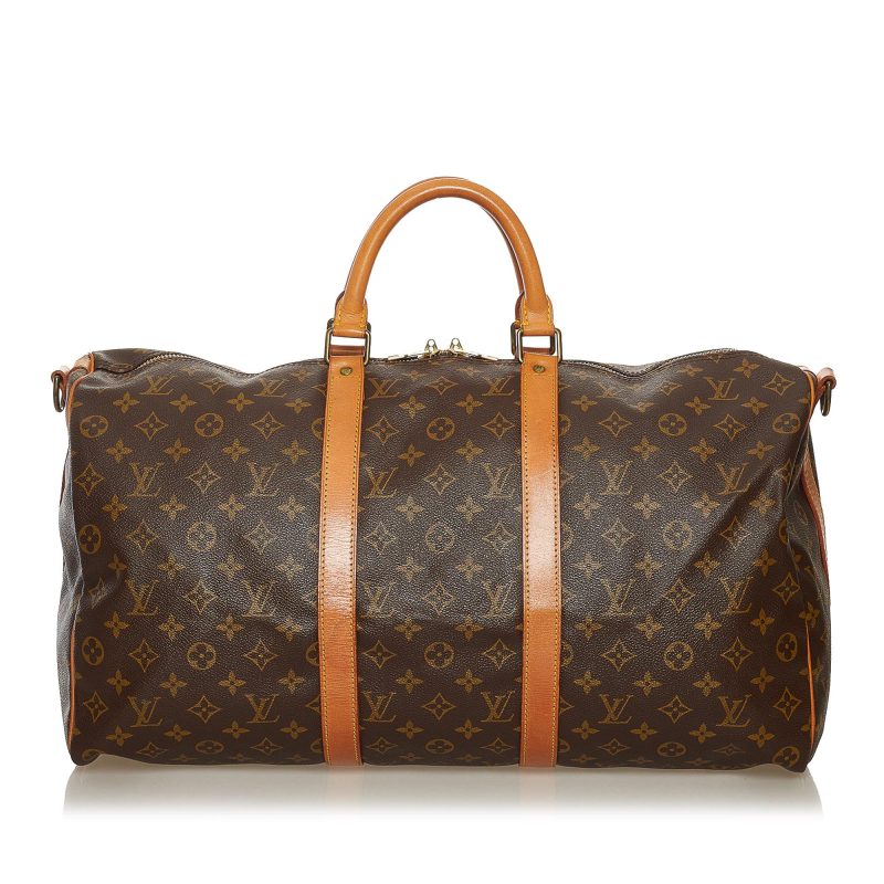Louis Vuitton Monogram Keepall Bandouliere 50 (SHG-34411) - Barde