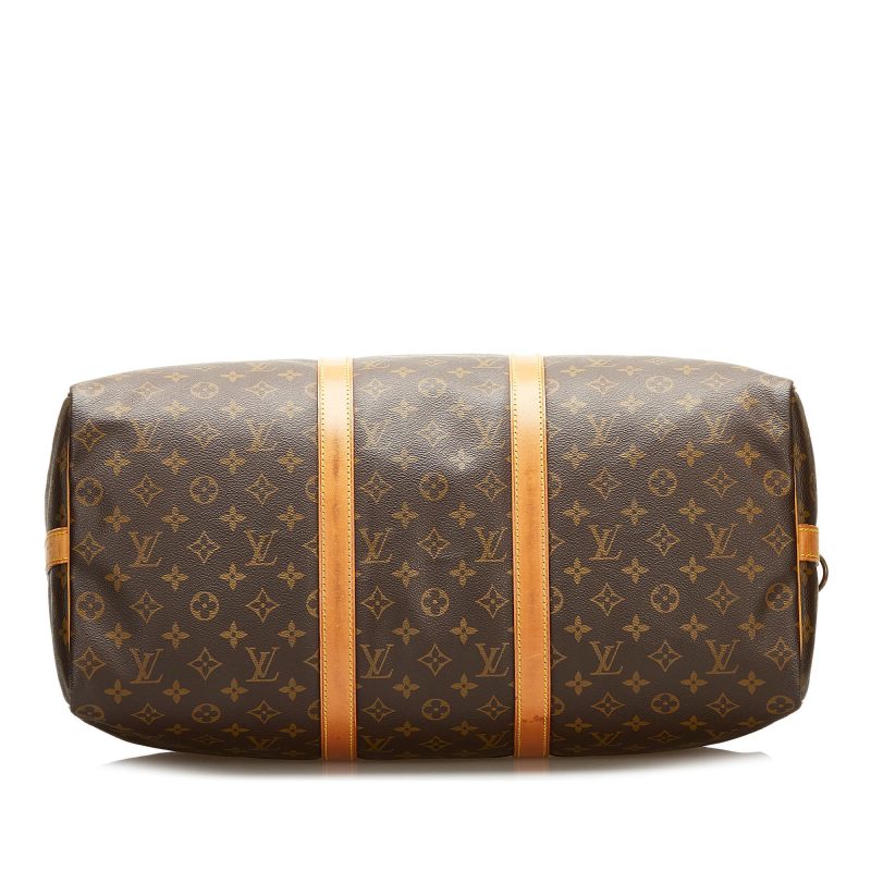 Louis Vuitton Monogram Keepall Bandouliere 50 (SHG-36057) - Barde - Image 4