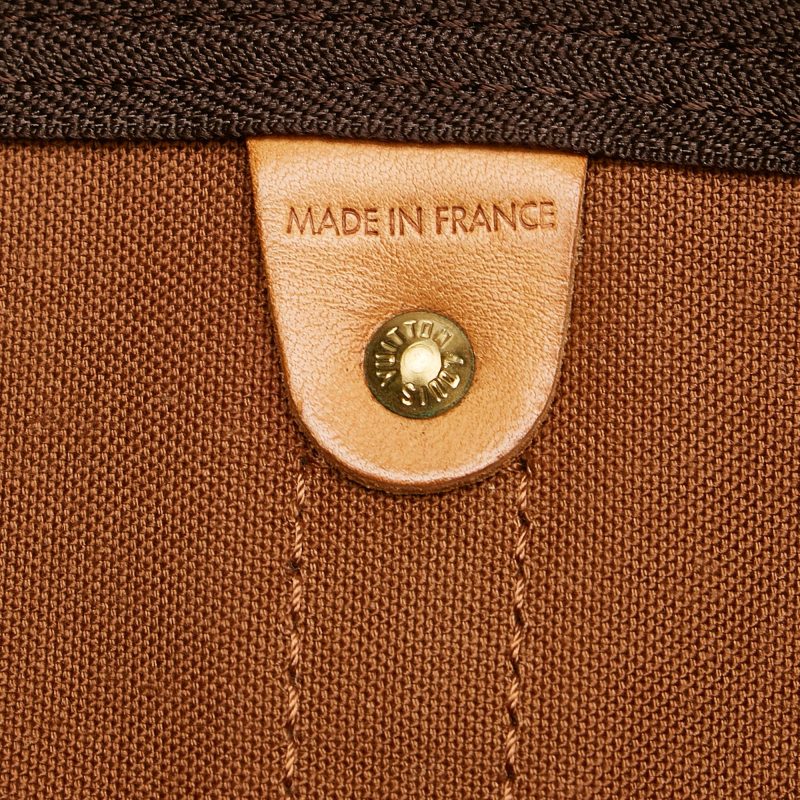 Louis Vuitton Monogram Keepall Bandouliere 50 (SHG-36057) - Barde - Image 8