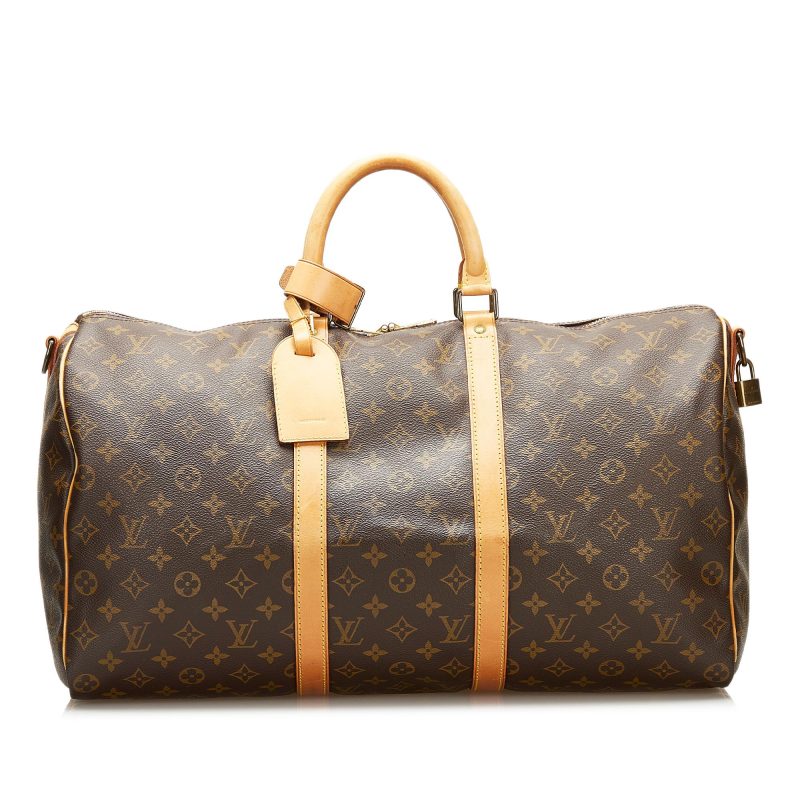 Louis Vuitton Monogram Keepall Bandouliere 50 (SHG-36057) - Barde
