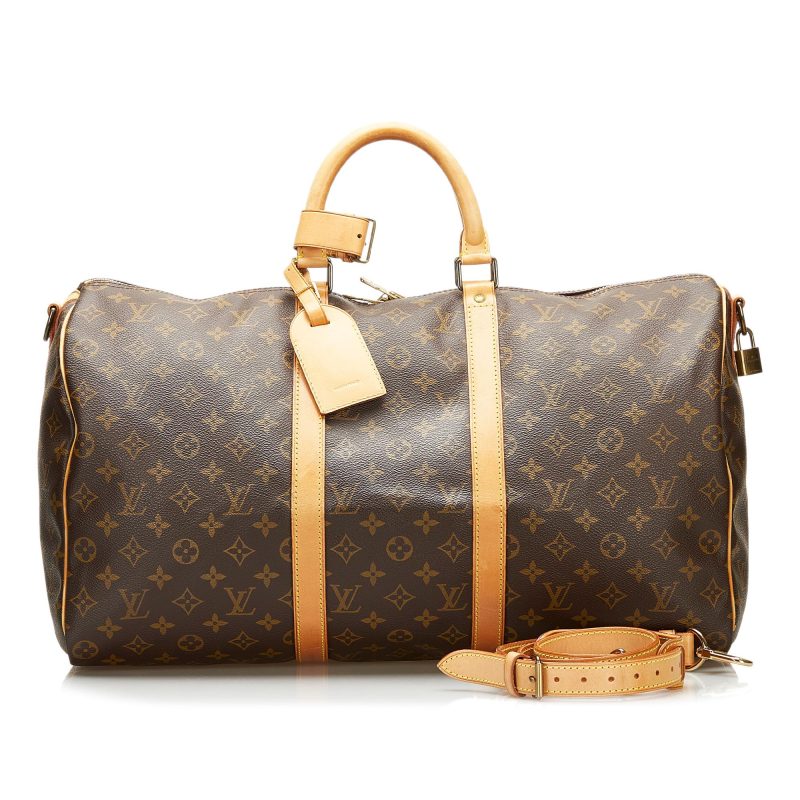 Louis Vuitton Monogram Keepall Bandouliere 50 (SHG-36057) - Barde - Image 5