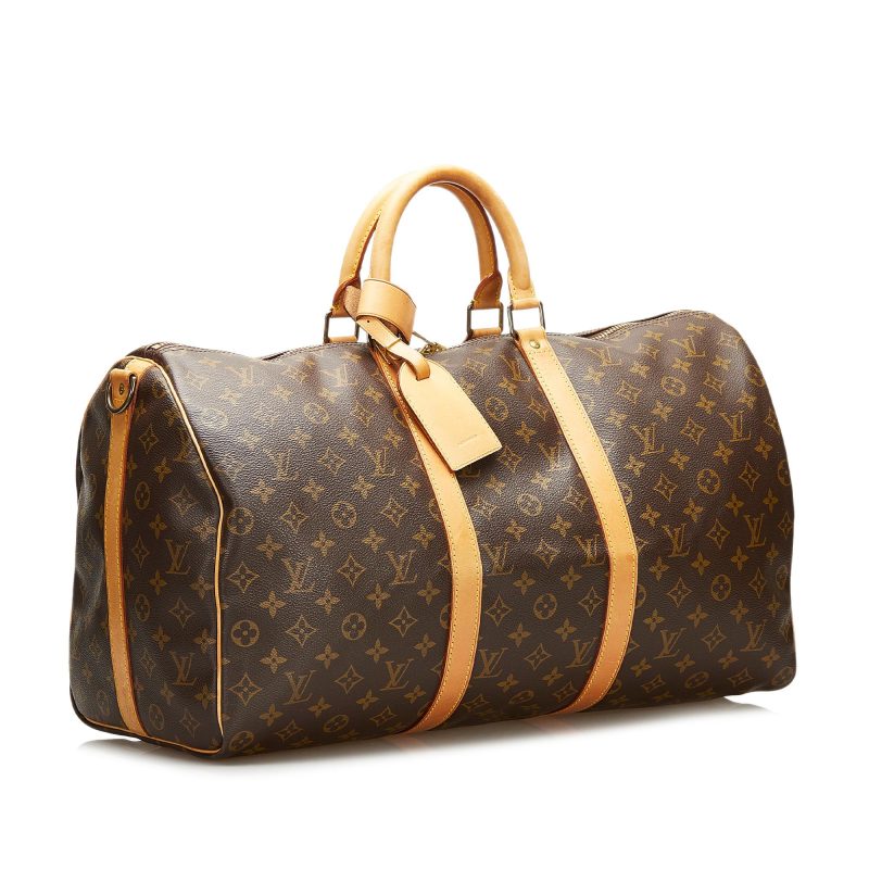Louis Vuitton Monogram Keepall Bandouliere 50 (SHG-36057) - Barde - Image 2