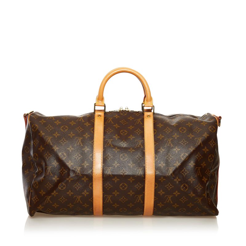 Louis Vuitton Monogram Keepall Bandouliere 50 (SHG-36514) - Barde - Image 3